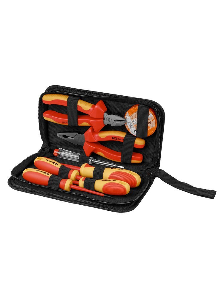 Set perkakas berisolasi 1000V, 8 buah